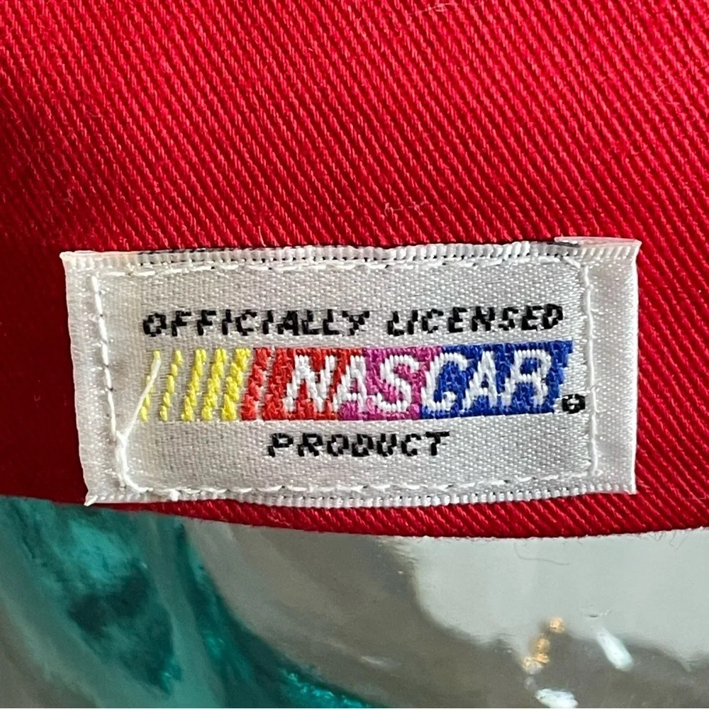 NASCAR Red Hat with Logo Patch. Dale Jarrett. NWT. Cap. Race Day Apparel. - Picture 5 of 12